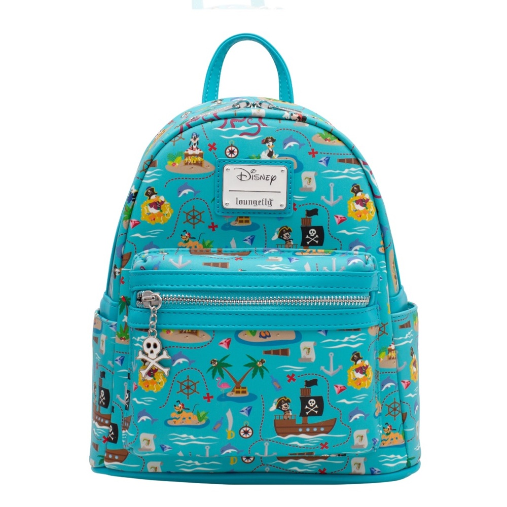 Loungefly Disney Mickey & Friends Pirate Mini Backpack Characters Pirates Bag